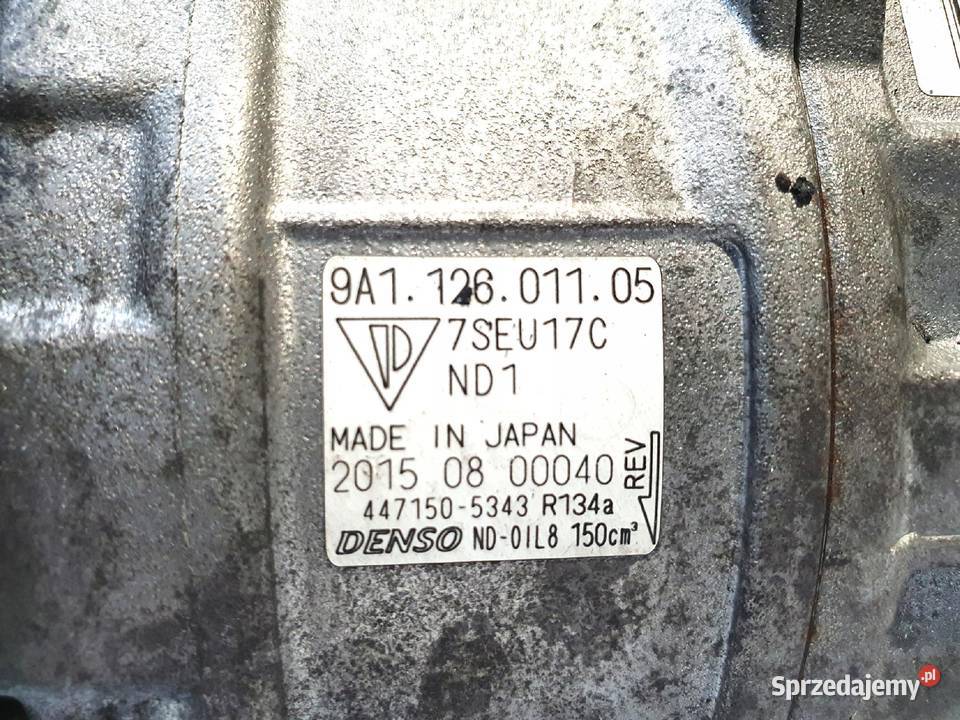 SPRĘŻARKA KLIMATYZACJI Porsche 911 GT3 38 Chełm sprzedam