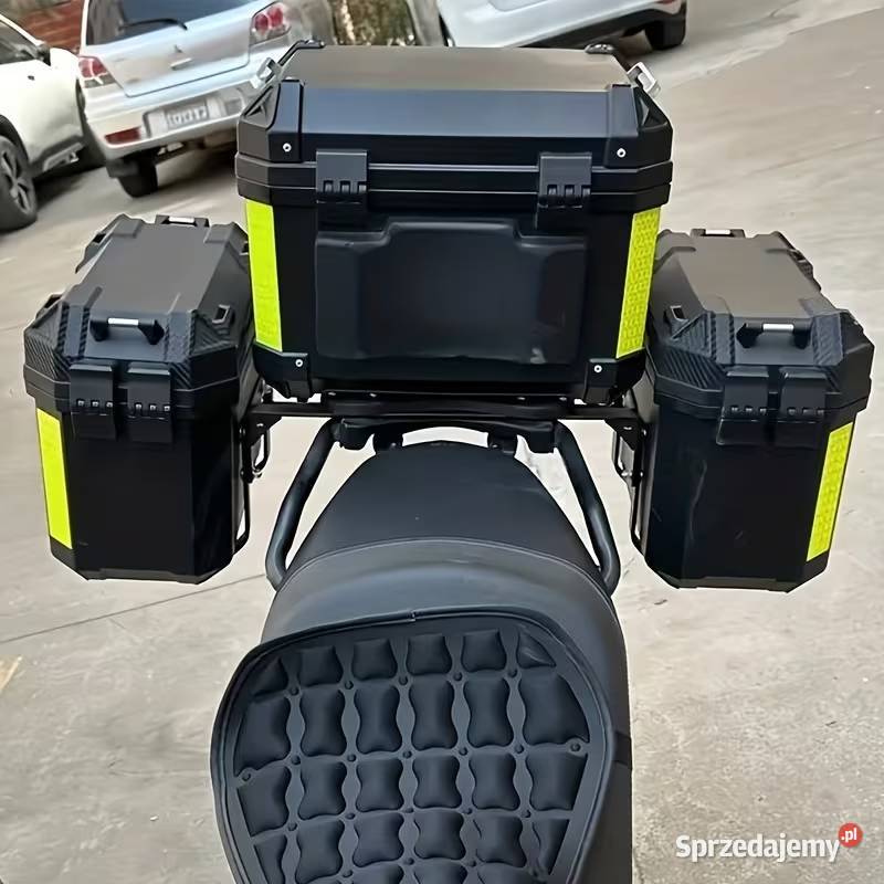Kufry motocyklowe boczne ze stelażem Rzeszów sprzedam