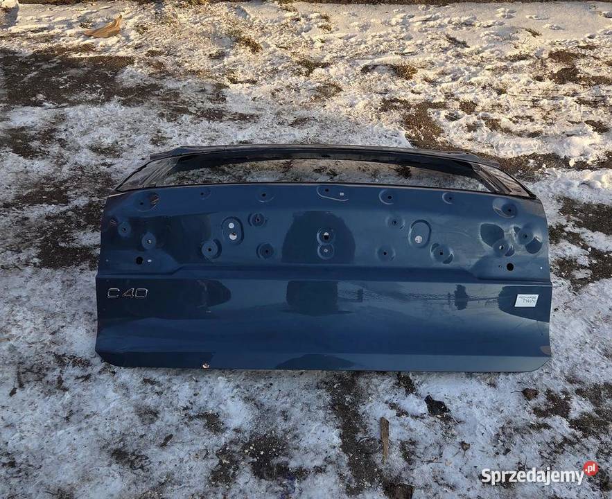 Klapa tył tylna pokrywa bagażnika Volvo C40 C40