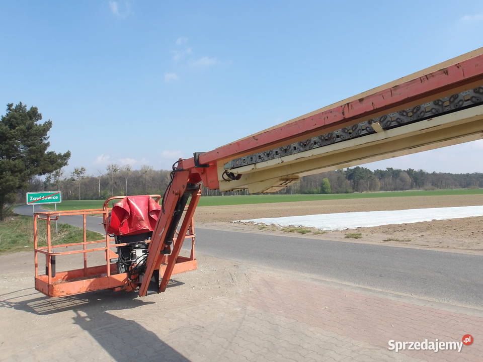 Podnośnik koszowy teleskopowy 28m JLG 860SJ 4x4 Pleszew