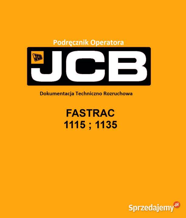 DTR Instrukcja operatora katalog obsługi UDT