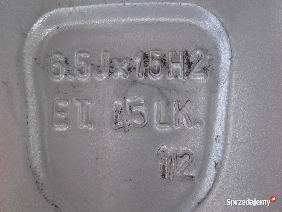 Alufelgi 5x112x15 Audi Vw Mercedes lubelskie Krasnystaw sprzedam
