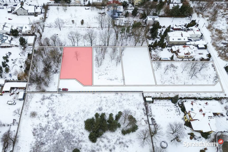 Działka budowlana 1001 m Żółwin gm Brwinów