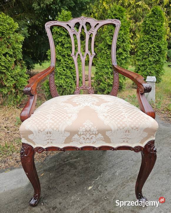 Fotel w stylu chippendale 9219 Meble