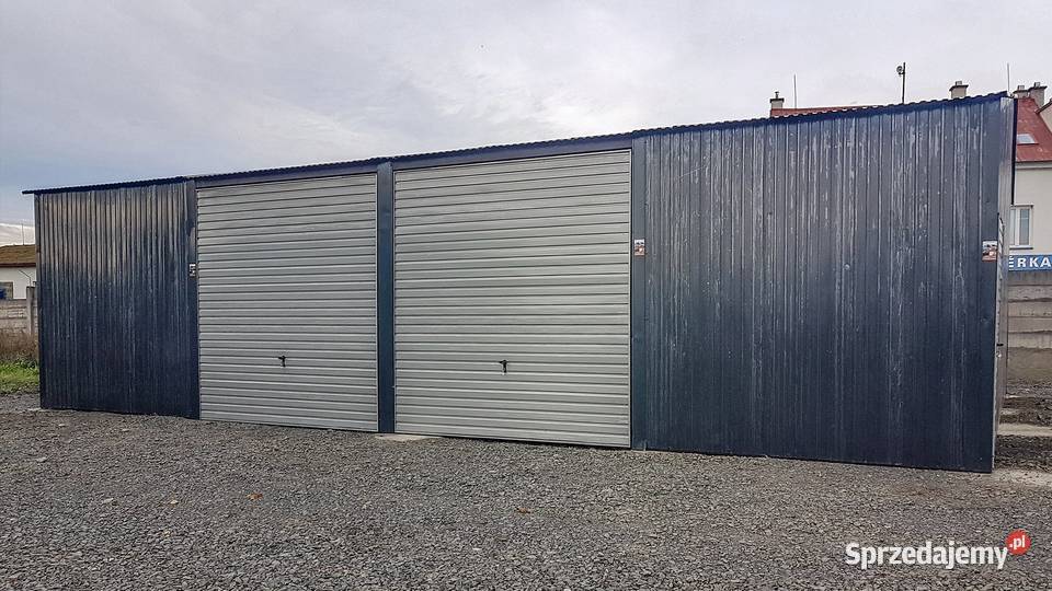 Blaszana hala 128m ciemny grafit Kraków