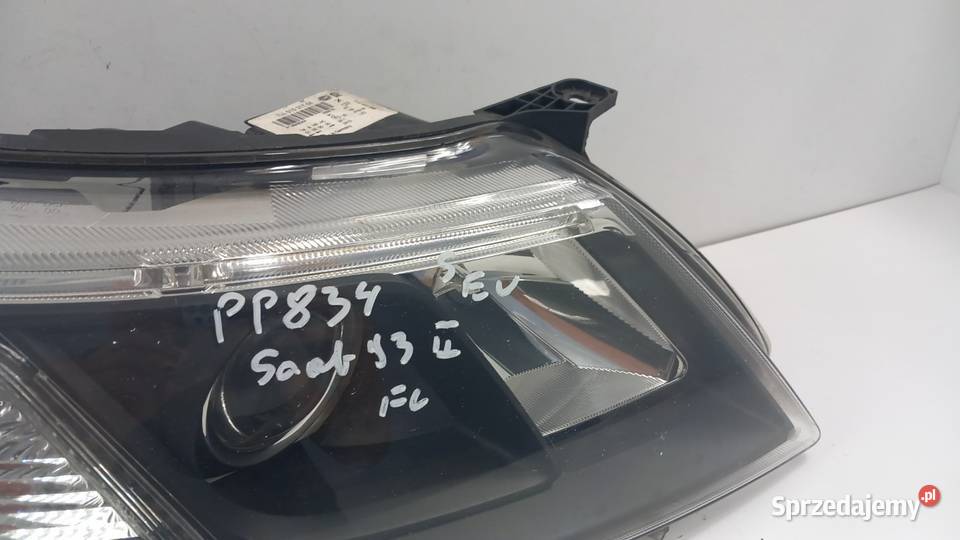 SAAB 93 II LIFT EU LAMPA PRZÓD PRAWA SOCZEWKA osobowe Lampy przednie Zbierkowo