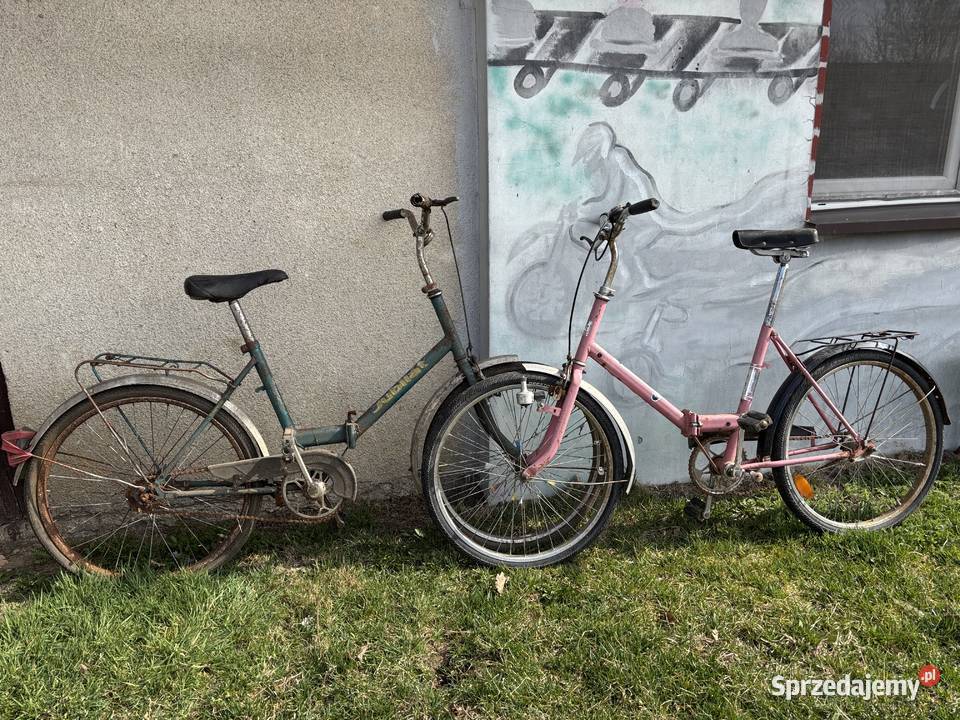 PRL rower Jubilat oryginał do renowacji składak Antyki Kosianka-Trojanówka