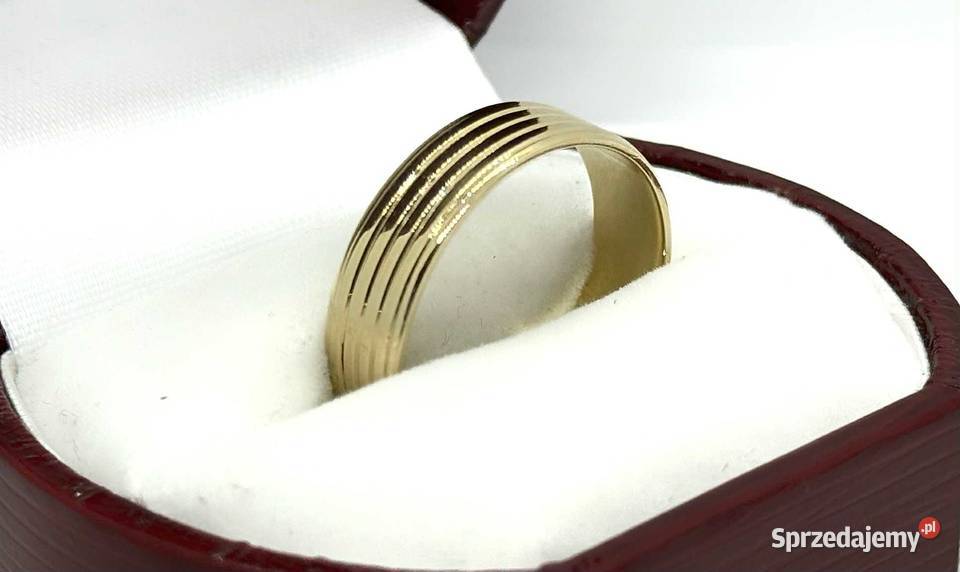 Złota Obrączka pr583 521g R26 złoto