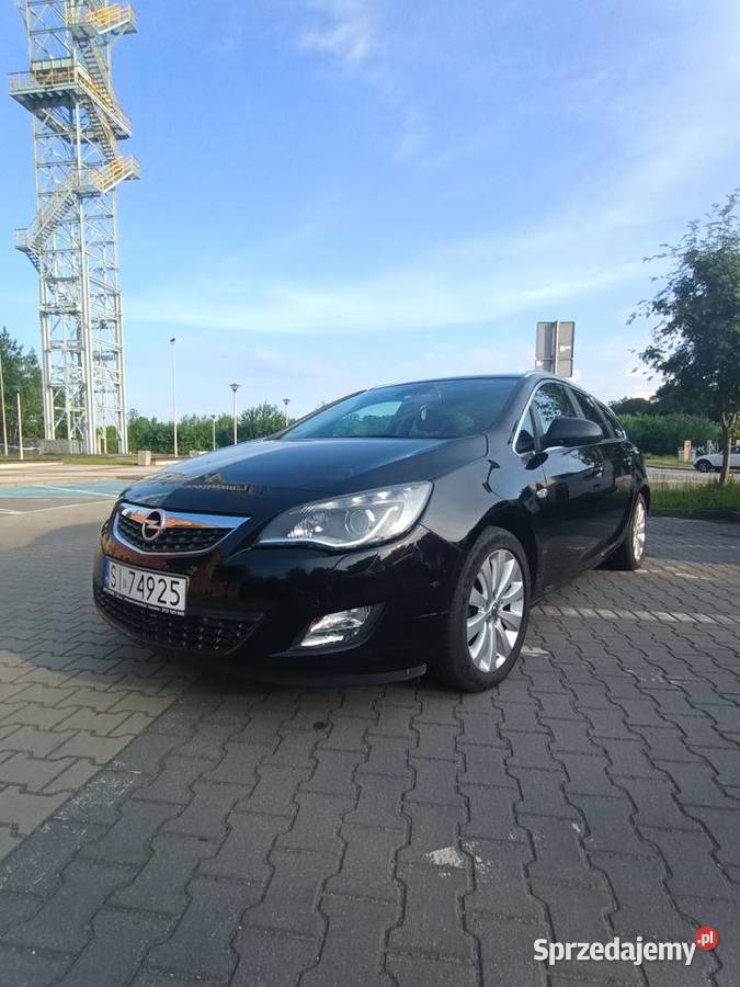 Opel Astra J 14 śląskie Siemianowice Śląskie