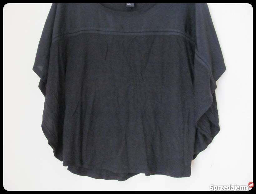 HM czarna bluzka ciekawy krój rozmiar sprzedam