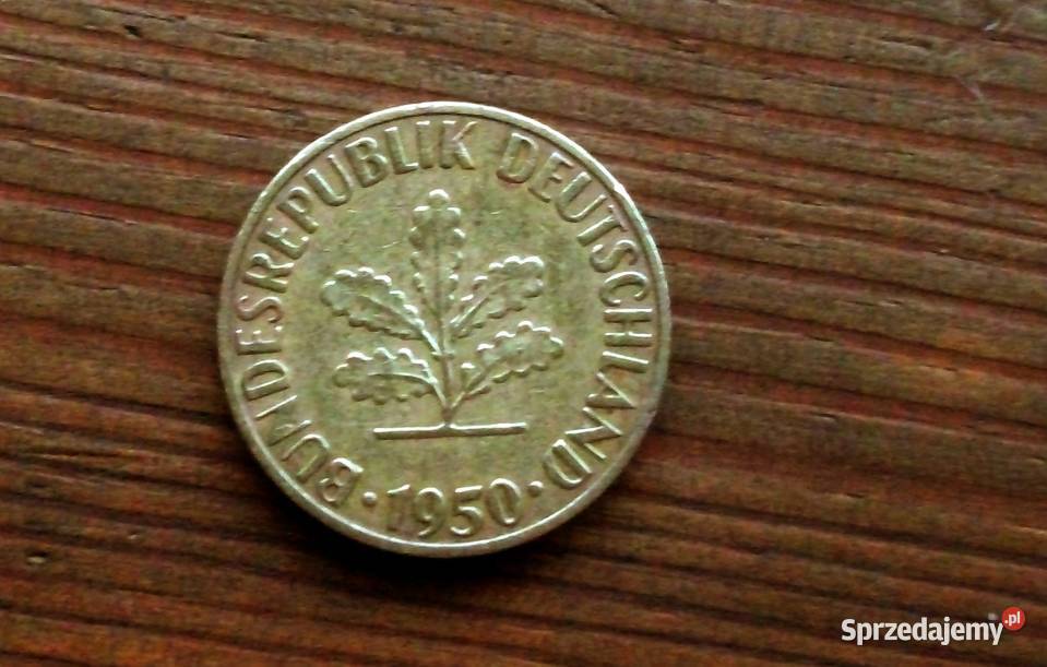 5 Pfennig 1950 Moneta Ciasna sprzedam
