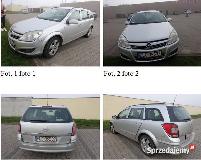 Syndyk sprzeda Opel Astra r2009 Łowicz