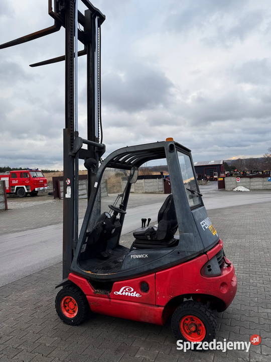wózek widłowy LINDE H16D03 diesel 380m 2000