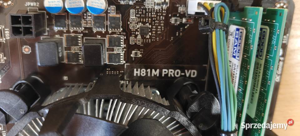 Płyta główna MSI H81M PROVD 8GB Ram lubelskie Lublin sprzedam