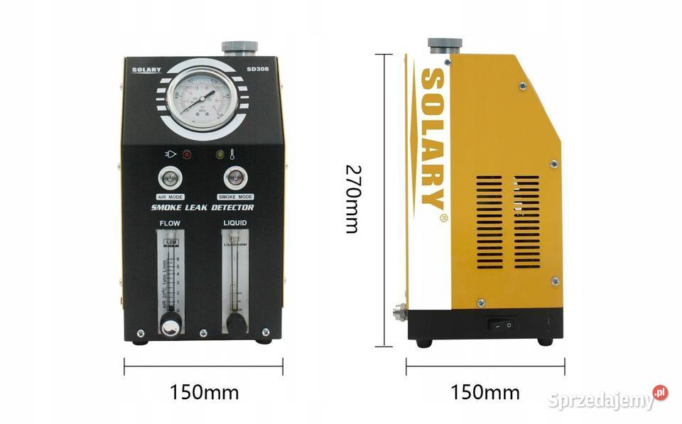 Generator dymu Tester szczelności Zadymiarka pomorskie Gdańsk sprzedam