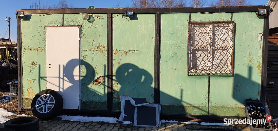 Kontener socjalny budowlany 3x6 zduńska Wola