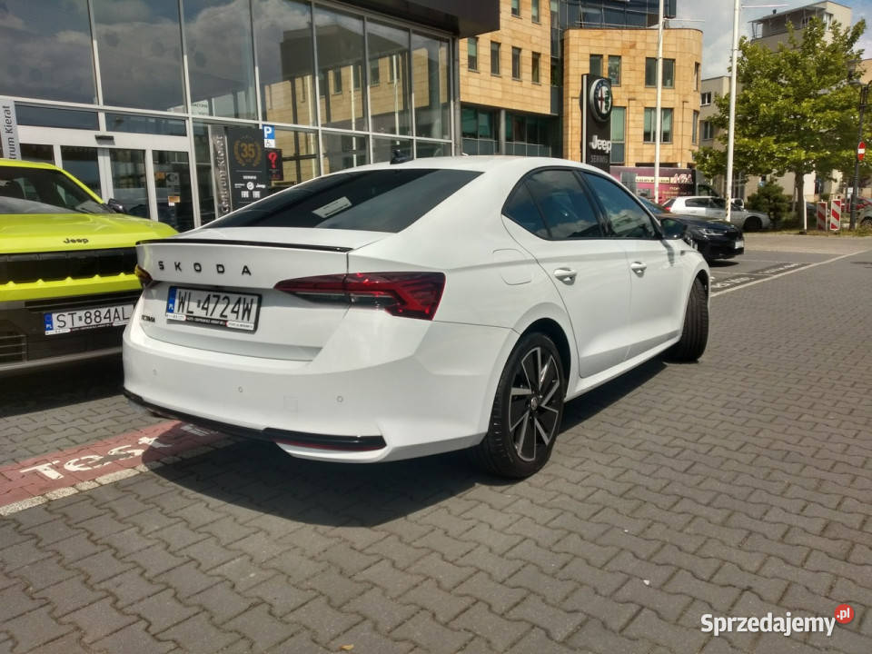 koda Octavia 15 TSI 150 mHEV Sportline DSG czujnik parkowania