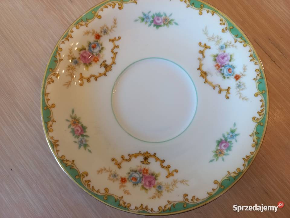 Stary przedwojenny porcelanowy talerzyk japoński Piastów