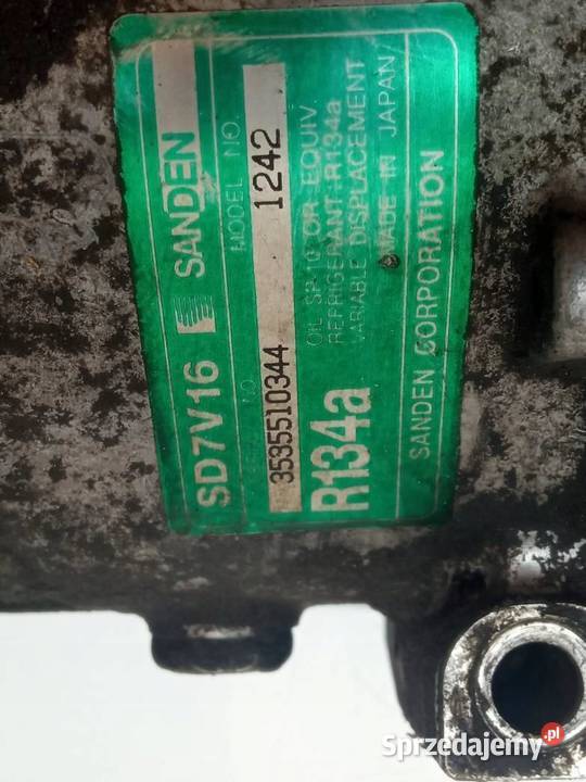SPRĘŻARKA KLIMATYZACJI SD7V16 1242 18 16V sprzedam