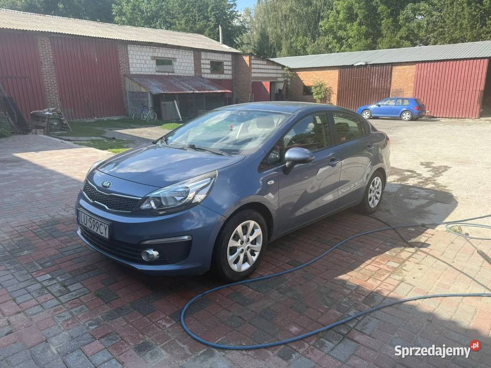 Kia Rio 2015 113 przebiegu GAZ Salon Pierwszy kupiony w polskim salonie Lublin