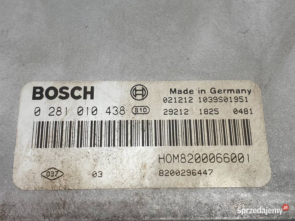 Mitsubishi Space Star 19 DID STEROWNIK SILNIKA Chełm