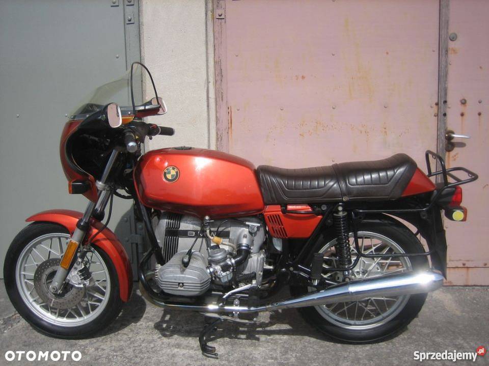 BMW R BMW R45 1979r 6575 piękny stan 46000 bordowy BMW Inowrocław
