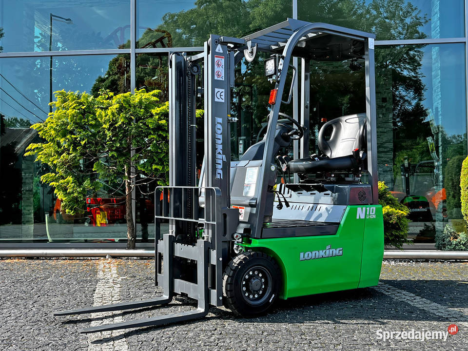 NOWY elektryczny wózek widłowy 1t 1000 Lonking Kęty