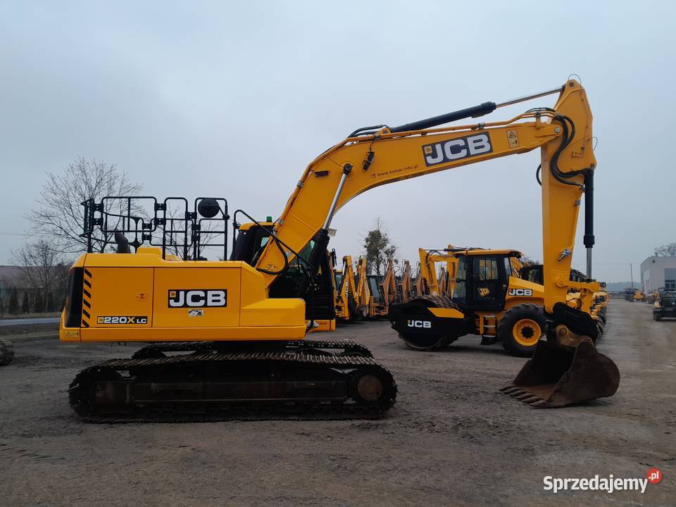 KOPARKA GĄSIENICOWA 24TONY JCB220X CAT VOLVO Klimatyzacja Motoryzacja Krotoszyn