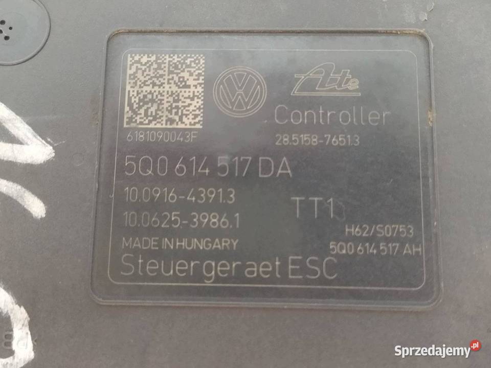 POMPA ABS 5Q0614517DA VW Volkswagen Touran III