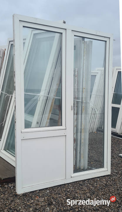 OKNA KacprzaK Okno TARASOWE 174X240 Używane PCV