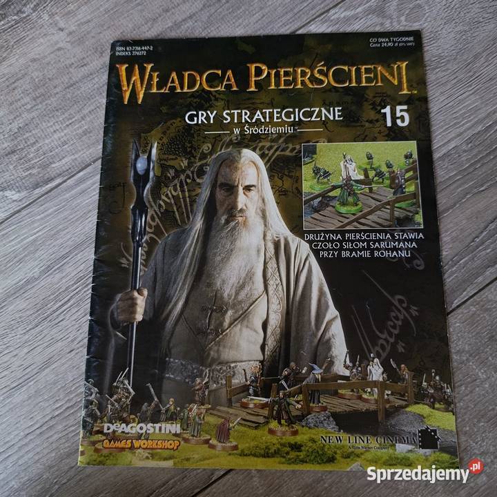 To jest 15 numer czasopisma Władca Pierścieni Poznań
