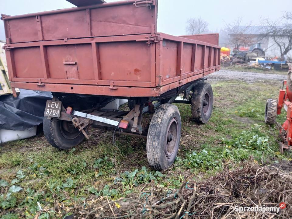 Przyczepa wywrotka d47 na 3 strony Wieluń