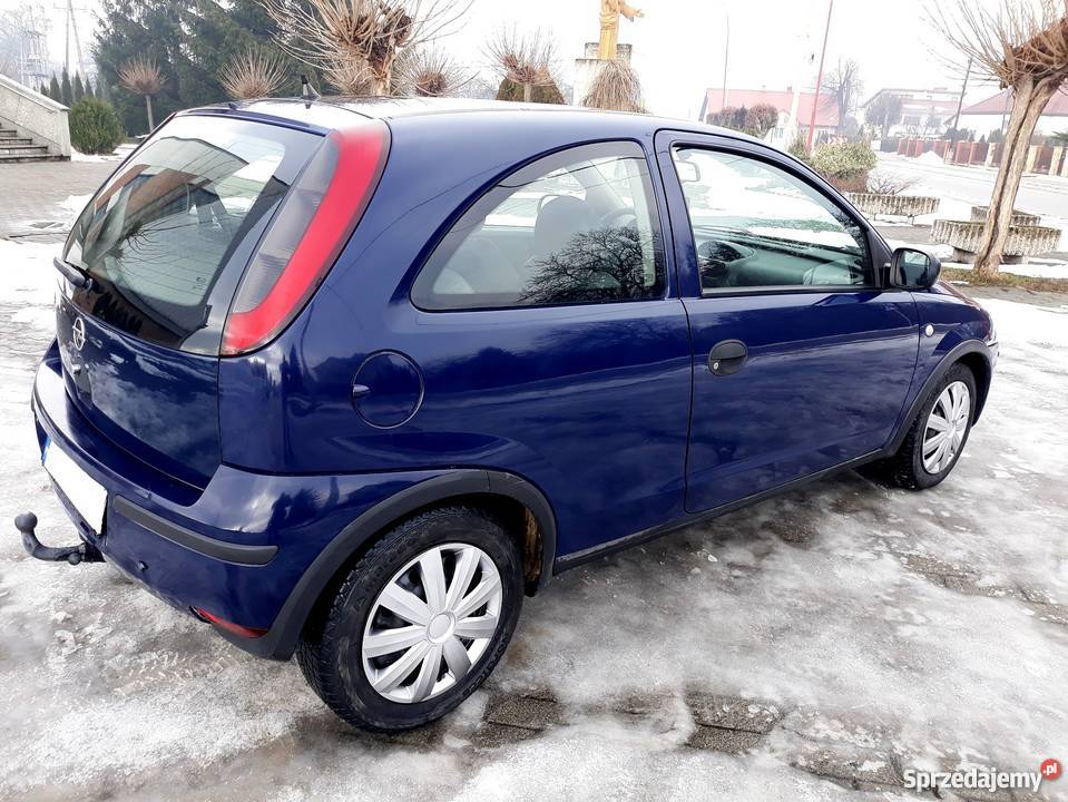 Opel Corsa C 12 Wspomaganie 2004 benzyna podkarpackie Jasło