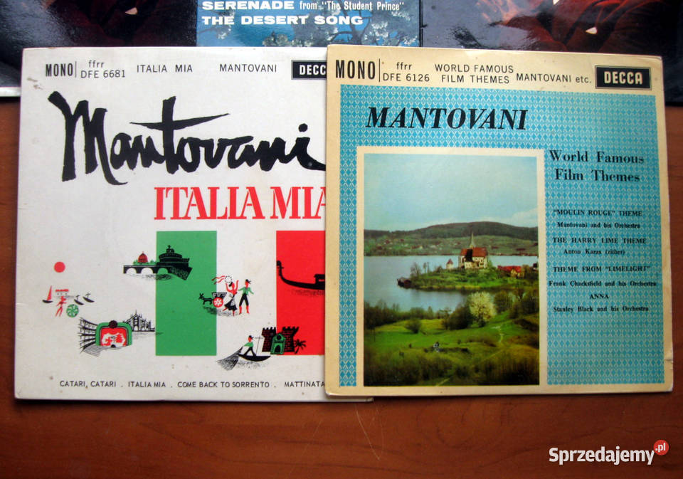 MANTOVANI 5 płytek DECCA The Best of Sigmund