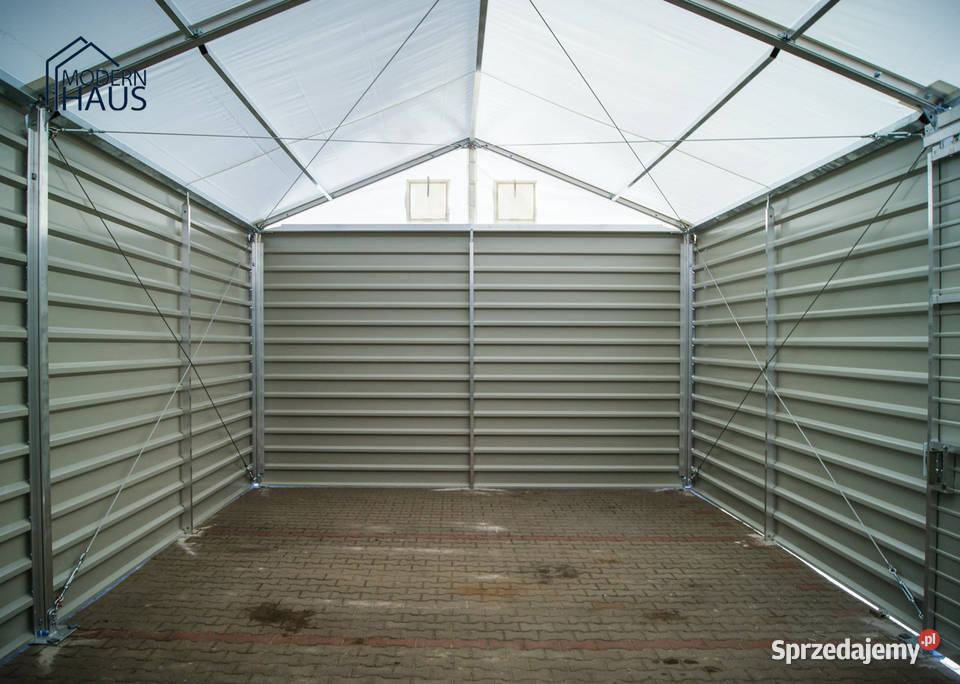 HALA NAMIOTOWA ALU 5m x 10m Hala Magazynowa Wrocław