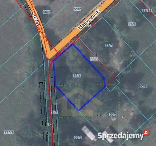 Działka letniskowa w pobliżu Narwi