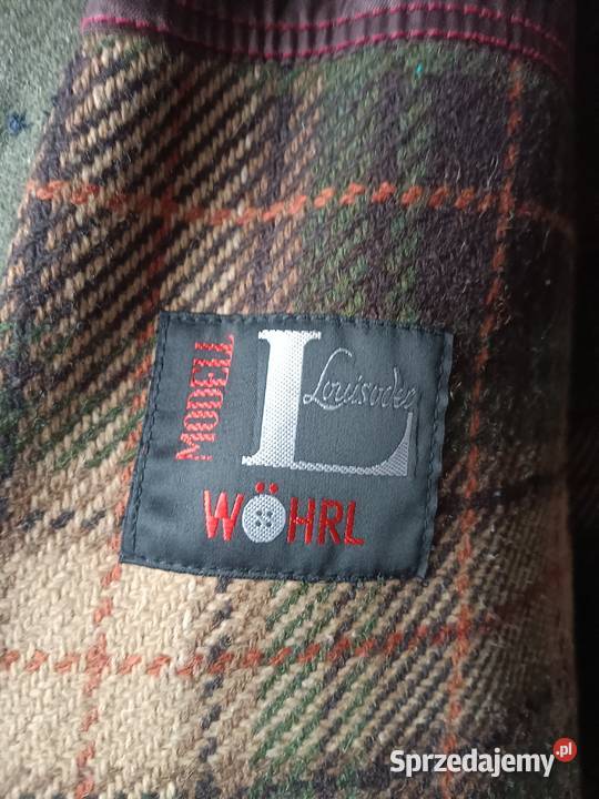 Klasyczny wełniany zimowy niemiecki płaszcz z Zbylitowska Góra sprzedam