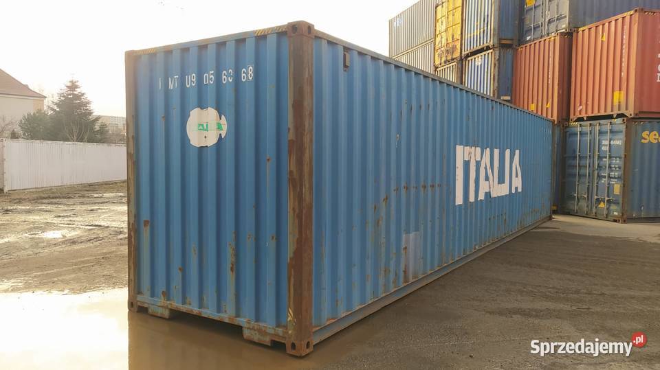 Kontener morski magazynowy 40 DVHC 12 metrowy