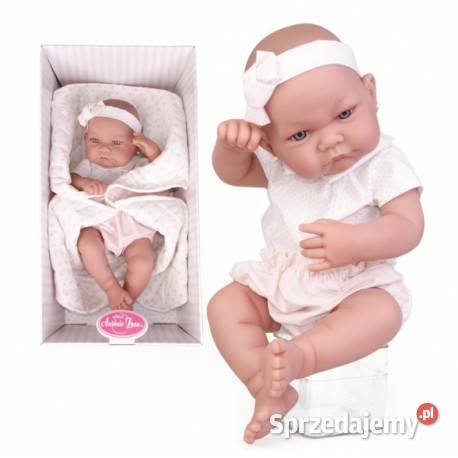 Hiszpańska lalka bobas dziewczynka Recien Nacida Bielsk Podlaski