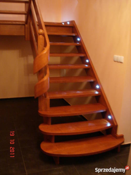Drewniane schody lubuskie Wschowa