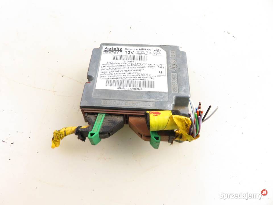MODUŁ AIRBAG FIAT DOBLO I 51772804 małopolskie