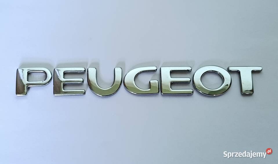 Napis emblemat Peugeot 307 0208r Lipno