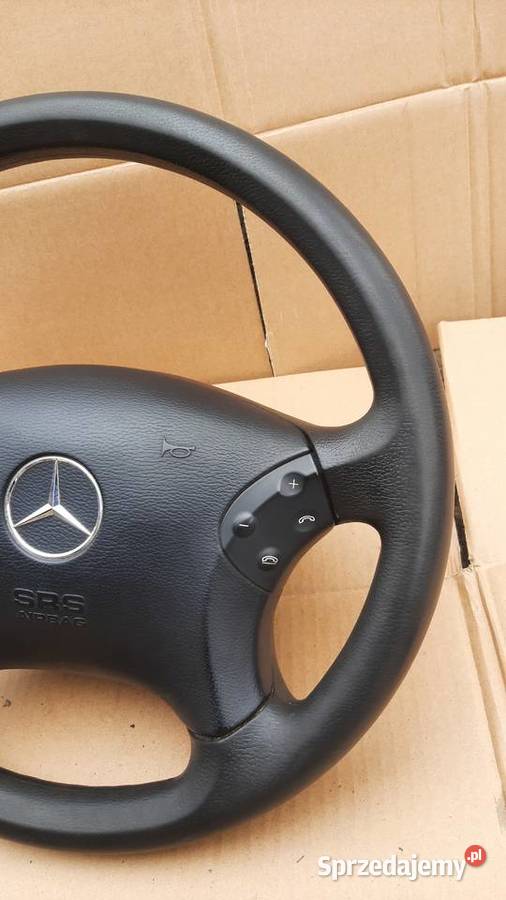 kierownica Mercedes C w203 z poduszką i
