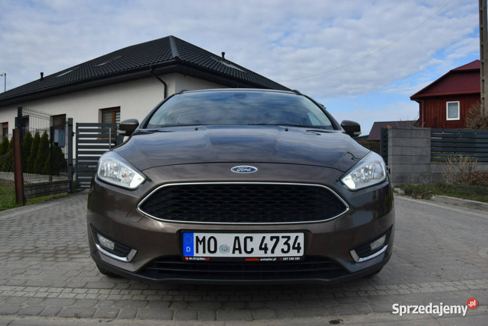 Ford Focus 15D 2016r Duża Navi PDC 167 Oryginał podkarpackie Majdan Sieniawski