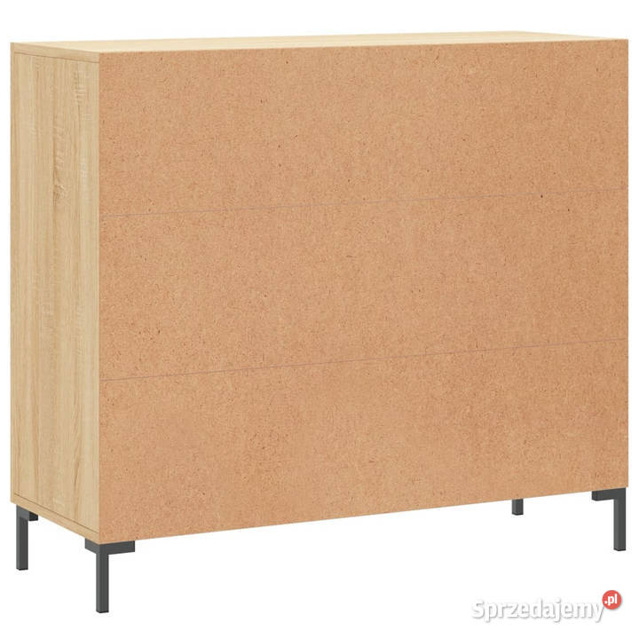 Szafka dąb sonoma 90x34x80 materiał