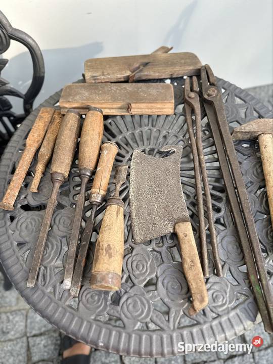 Kowalskie i stolarskie narzędzia antyk Antyki mazowieckie Siedlce