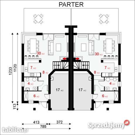Bezrzecze Szczecin dom bliźniak 150m2 Domy zachodniopomorskie Bezrzecze