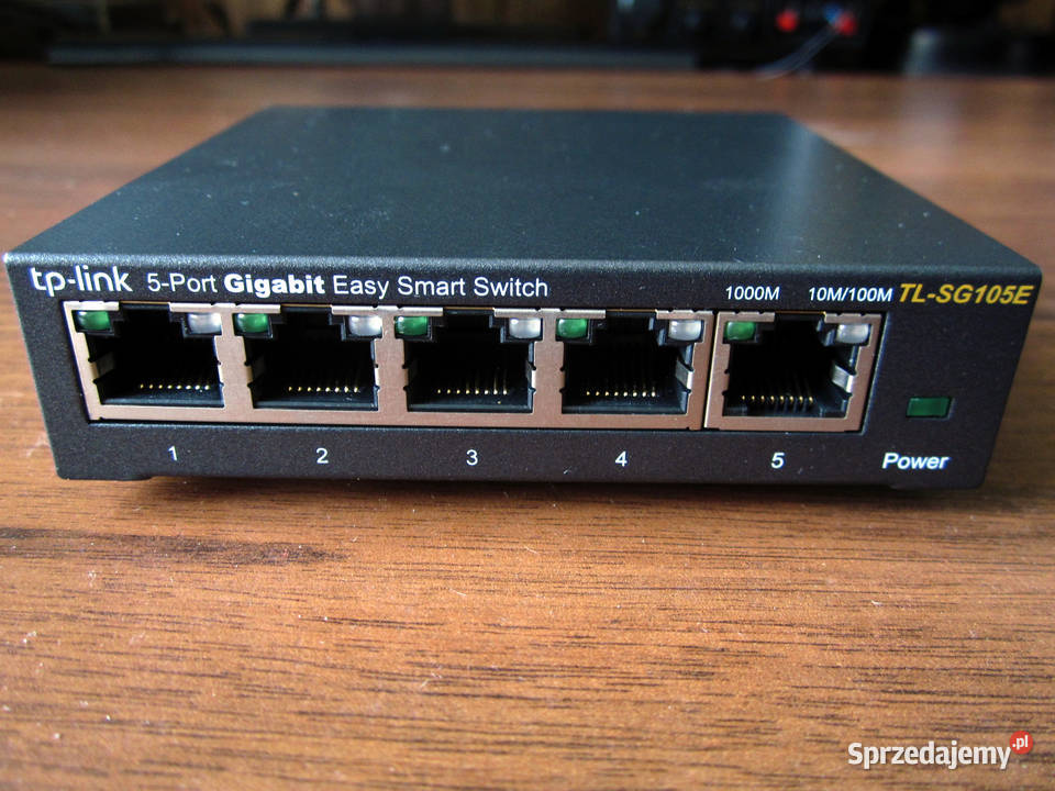 TPLink TLSG105E Switch 5 portów praktycznie sprzedam