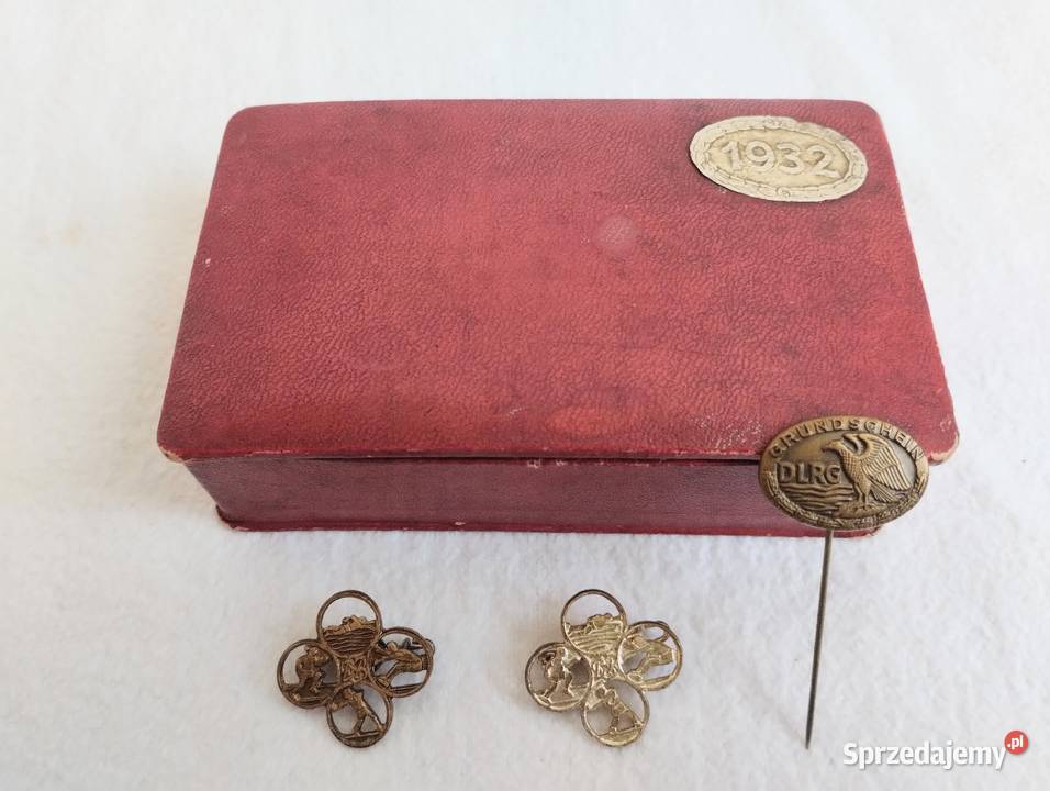 Lata 30 Trzy Odznaki Niemieckie