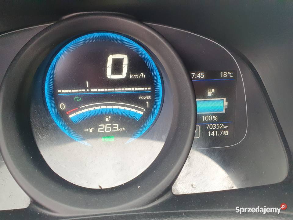 NISSAN eNV200 bateria 40 kwh 250do 300 klima Napęd przednia oś podkarpackie Tarnobrzeg